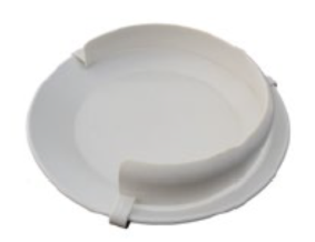 Plates made from durable polycarbonate plastic