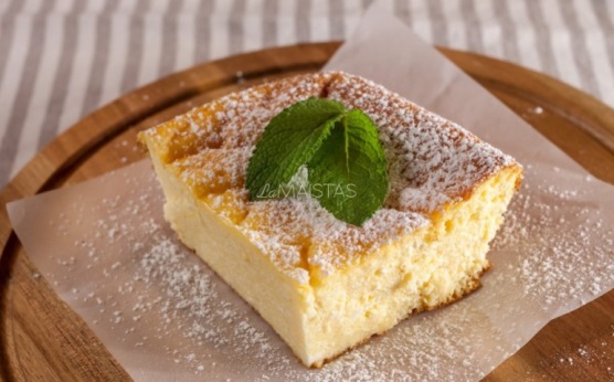 Purus varškės apkepas/ Silk curd cake