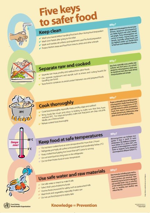 Keys to safer food 
