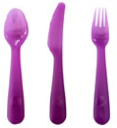 Plastic cutlery